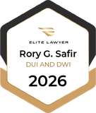 Elite Lawyer, Rory G. Safir, DUI and Criminal Defense